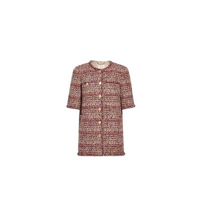 ochirly欧时力粗花呢小香风外套