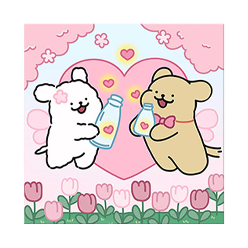 蜡笔小新数字油画diy填充卡通DIY/数字油画