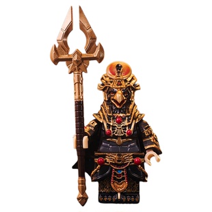 第三方限量太阳神拉古埃及神话第三方男生拼装收藏品玩具积木人仔