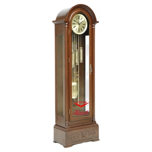 利时达新中式落地钟客厅家用红木机械钟德国赫姆勒轻奢别墅报时