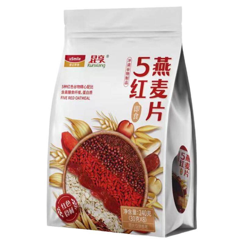 昆享5红燕麦片240g*2 中国石油 昆仑好客 内蒙古
