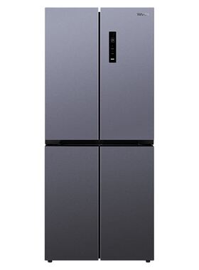 美的出品华凌冰箱426十字四门家用风冷无霜超薄嵌入式净味自营45