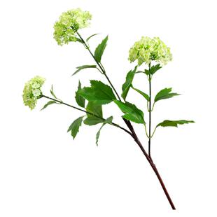 高档手感保湿木绣球假花绣球花仿真花摆设家居样板房花瓶装饰摆件