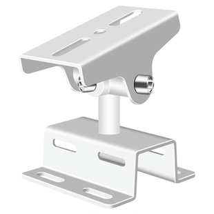 监控支架室外球机壁装辅助转接加厚铝合金摄像头立柱吊装支架