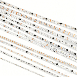 LED窄版幻彩动态追光灯带2812可编程rgb全彩跑马流水灯2.7mm/5mm