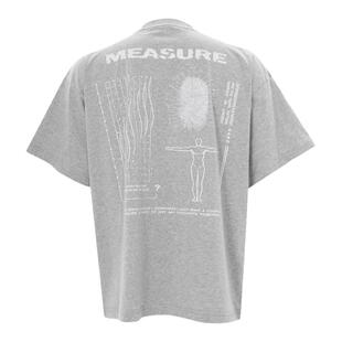 ZOZO FOREST解构MEASURE进化之路DNA序列白墨印花短袖t恤