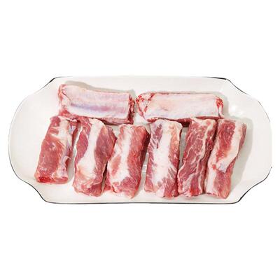 密水农家 新鲜猪肉精肋排 安心猪纯肋条 国产排骨 农家冷鲜肉
