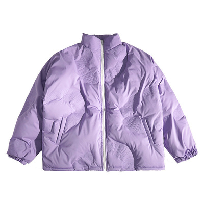 冬季嘻哈轻薄白鸭绒羽绒服