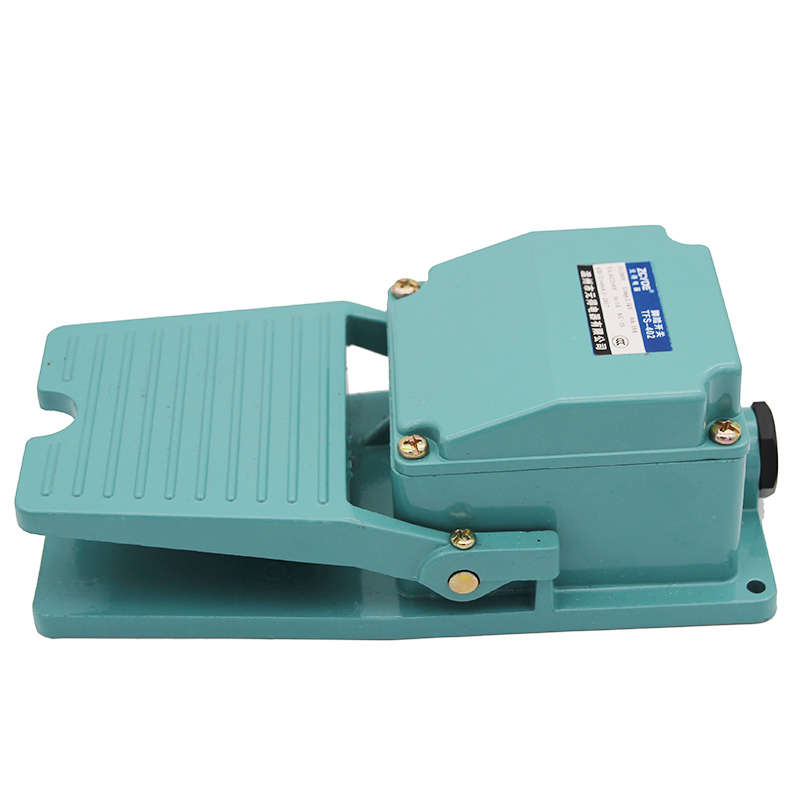 脚踏开关TFS-402脚踩式铝壳机床踏板一开一闭银触点冲床控制开关