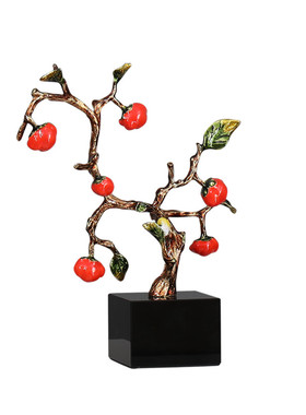 事事如意珐琅彩新居酒柜摆件