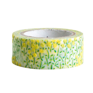 MT FAB 箔押凹凸蜡纸异型植绒叶子粒子菜花蕾丝 日本进口和纸胶带