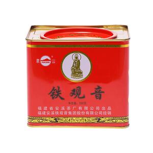 凤山安溪铁观音集团经典红罐浓香型乌龙茶2026春季散装口粮茶250g