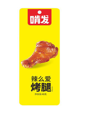 啃发辣么爱烤腿蜂蜜味甜40g*15