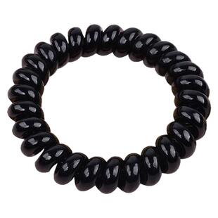 高弹力耐用高级橡皮筋女扎头发电话线细小号塑料头绳发绳简约发饰