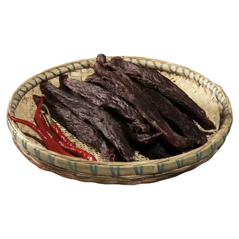 湖南腊牛肉500g烟熏黄牛肉批发