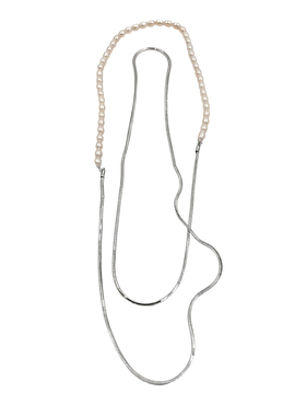 IUBALLET 何方皓月 珍珠项链女轻奢小众高级感气质锁骨链极简风