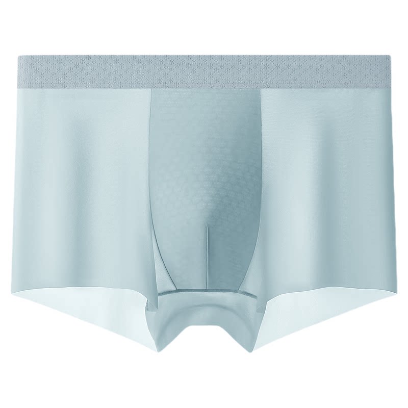 冰丝凉感内裤男夏季抗菌无痕透气平角裤男士高弹马克华菲轻奢新款