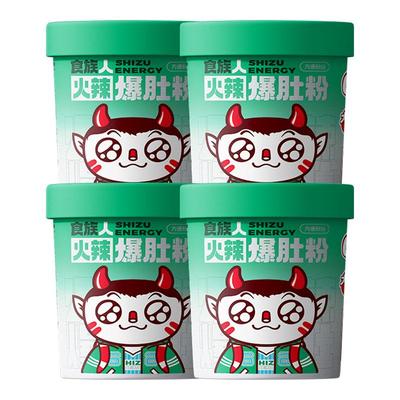 食族人火辣爆肚粉153g*4桶