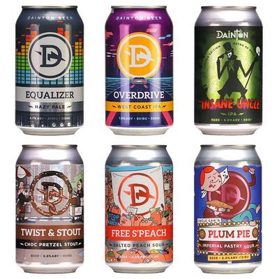 澳大利亚进口丹顿风暴兵团双倍浑浊IPA/血橙果汁/火烈鸟精酿啤酒