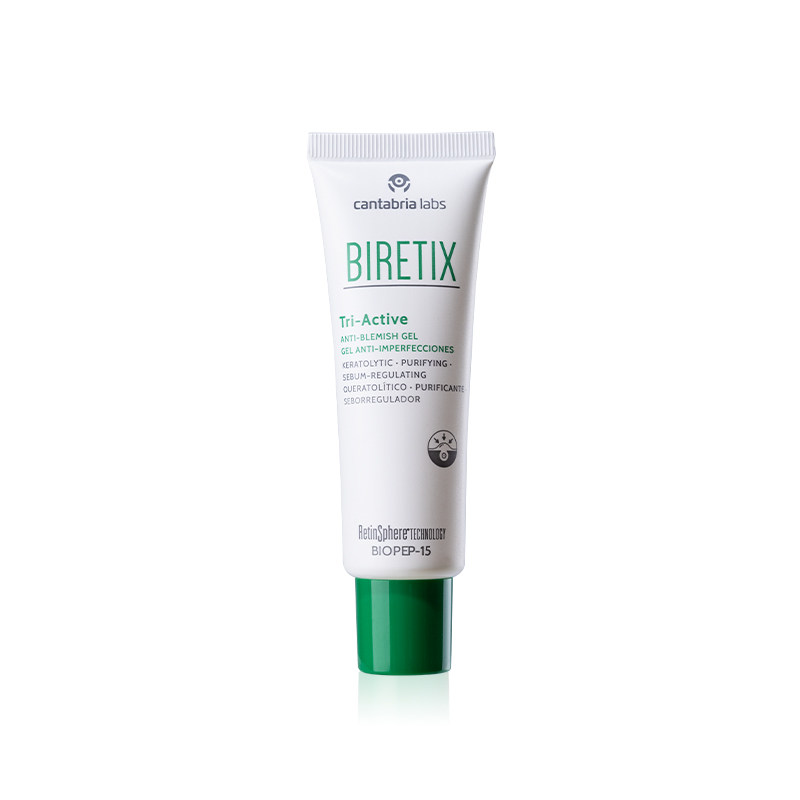 BIRETIX碧瑞可点痘凝胶triactive50ml快速点涂祛痘高浓酸敏感肌禁