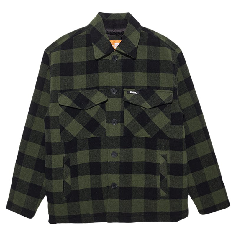 NewEra纽亦华夹棉衬衫棉服外套