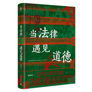 2026新书 大学问 当法律遇见道德 孙海波 著 广西师范大学出版社 法律与道德的边界究竟在哪里?舆论之下如何保持理性的思考?