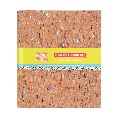 PukkaPad软木A4活页本外壳文件夹