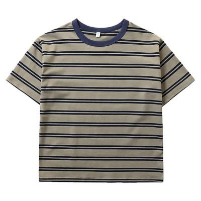 童装夏季男童短袖t恤中大童宽松