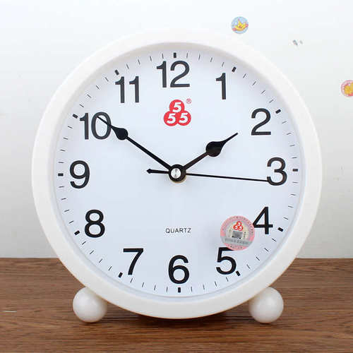 三五静音台钟挂钟客厅简约时尚卧室小时钟壁挂表现代创意石英钟表
