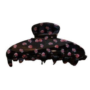 偏爱草莓 高品质醋酸2025巨好看的抓夹大号发量大鲨鱼夹发抓发饰