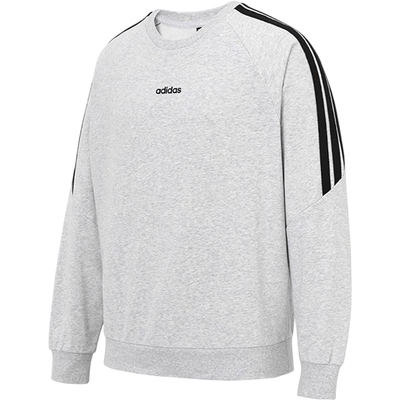 Adidas/阿迪达斯正品2025男士舒适时尚经典条纹运动卫衣KA2564