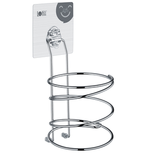 吹风机架免打孔不锈钢浴室瓷砖玻璃风筒支架电吹风置物挂架无痕贴