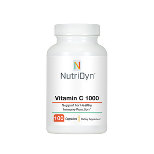 NutriDyn 维生素C胶囊 Vitamin C 1000 100粒/瓶临期