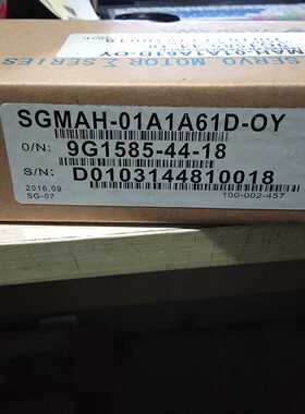 议价安川400w伺服电机SGMJV-04ADAB1现货出售 质保一年
