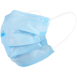 包邮2500只一次性口罩三层无纺布成人口罩透气款口罩男女现货速发