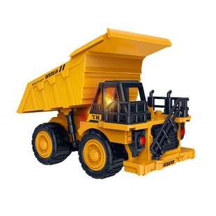 创意惯性声光运载翻斗车砂石车音乐灯光滑行儿童玩具车六一礼物