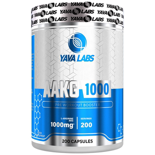 YAVA LABS黑天鹅AAKG精氨酸α-酮戊二酸健身增肌胶囊200粒