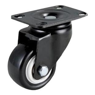 1.5寸2寸2.5寸3寸聚氨酯脚轮家具滑轮椅子万向轮平板轮轴承轮