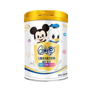新客首购赠400g】伊利QQ星健护3岁4段儿童成长高钙牛奶粉800g*1罐