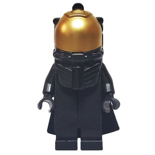 乐高 lego 人仔零配件 生化工作头盔 太空衣盔甲 金属黑 蒸汽朋克