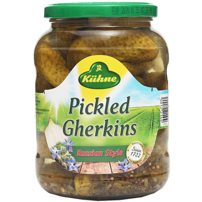 冠利德国进口俄式沙拉配菜酸黄瓜