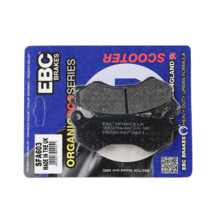 EBC进口刹车片适用标志DJANGO150i 姜戈150 SF4踏板车前后制动皮