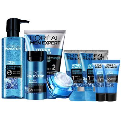 欧莱雅补水保湿三件套男士套装