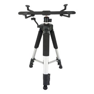 无磁罗盘支架多功能三脚架专业罗经仪大吸盘夹爪式全铝测量水平仪