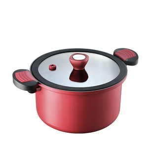 苏泊尔微压锅多功能汤锅带蒸笼家用厨房不粘锅加深大汤锅乔迁双耳