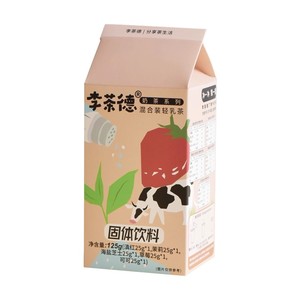 李茶德奶茶牛乳茶0植脂末0奶精奶粉源自新西兰牛乳袋装速溶冲饮