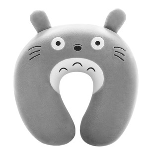 U型枕脖子颈椎枕头卡通午睡枕记忆棉可爱u形枕旅行午休靠枕护颈枕