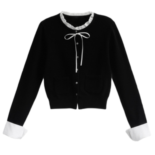 fragileheart易碎商店·甜心芭蕾韩系千金气质开衫蓬蓬裙两件套装