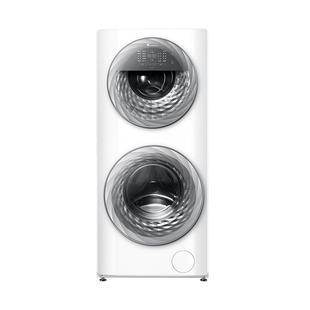 以旧换新小天鹅15KG水魔方全自动滚筒母婴分区懒人双筒洗衣机