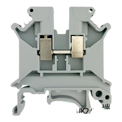 uk端子台欧式导轨接线排紫铜